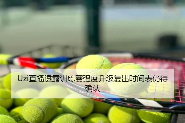Uzi直播透露训练赛强度升级复出时间表仍待确认